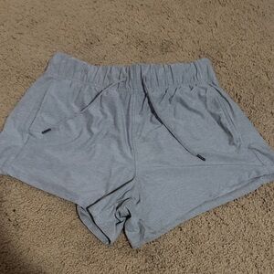 Athletic Works Light Gray Women's Athletic Shorts